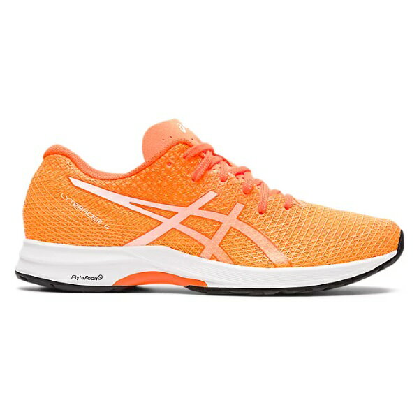 asics アシックス ウィメンズ LYTERACER 4（ライトレーサー4） レディースランニングシューズ 1012B192-800(オレンジポップ/ホワイト) 2022年最新モデル！！