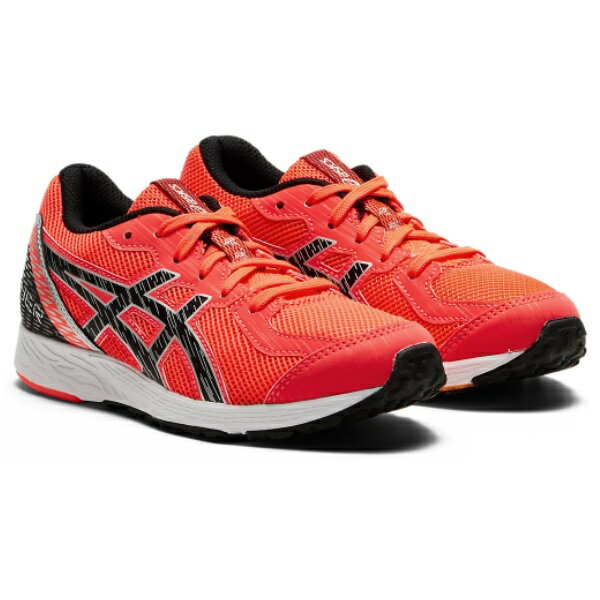 asics アシックス TARTHEREDGE 2 Jr. (ターサーエッジ 2 ジュニア） ジュニアランニングシューズ 1014A146-701(フレッシュコーラル/ブラック) 2022年最新モデル！！