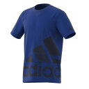 adidas アディダス YB ESS ロゴ Tシャツ ジュニアTシャツ MIR91-HF1823(チームロイヤルブルー/レジェンドインク )