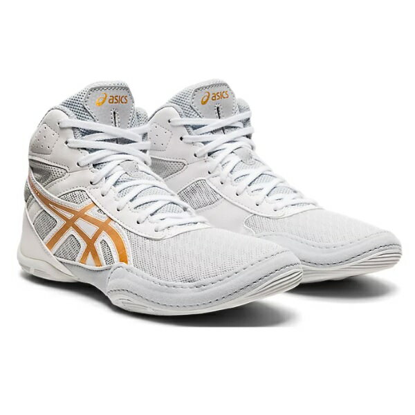 asics アシックス MATFLEX 6 GS ジュニアレスリングシューズ 1084A007-021(Glacier Grey/Pure Gold) 22SSモデル！！