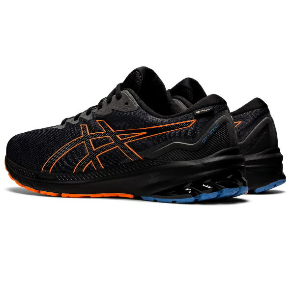 asics アシックス GT-1000 11 GTX ランニングシューズ 1011B447-001(ブラック/ショッキングオレンジ) 2022年最新モデル！！