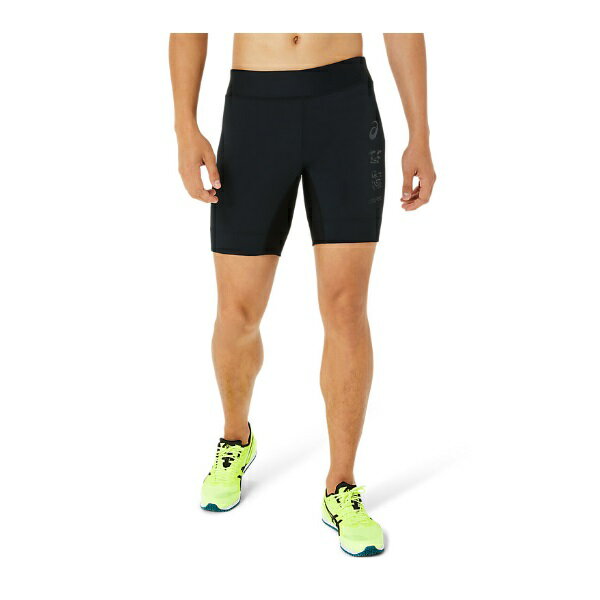 【ネコポス対応】asics アシックス プラクティスSPEED SPRINT TIGHT 陸上スパッツ 2091A581-001(Pブラック×Gグレー) 22AWモデル！！