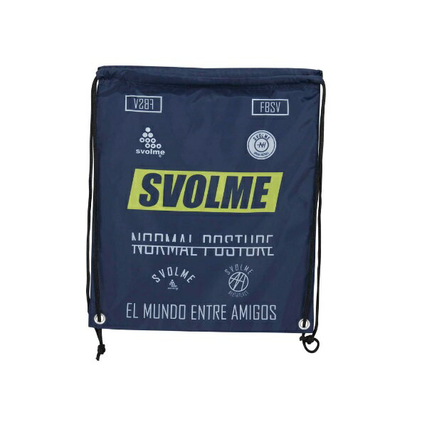 【メール便対応・送料無料】SVOLME スボルメ FBランドリージムサック スポーツバッグ 1223-02229-NAVY(ネイビー)