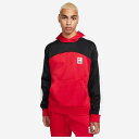 NIKE ナイキ TF スターティング 5 プルオーバー L/S フーディ バスケットボールウォームアップシャツ DQ5837-657(ユニバーシティレッド/ブ...