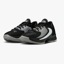 NIKE ナイキ フリーク 4 GS ジュニアバスケットボールシューズ DQ0553-001(ブラック/ライトスモークグレー/ユニバーシティブルー/ホワイト)