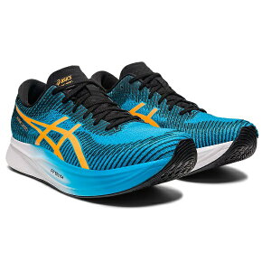 asics アシックス MAGIC SPEED 2 WIDE ランニングシューズ 1011B496-400(ISLAND BLUE/ORANGE POP) 2023年春夏モデル！！