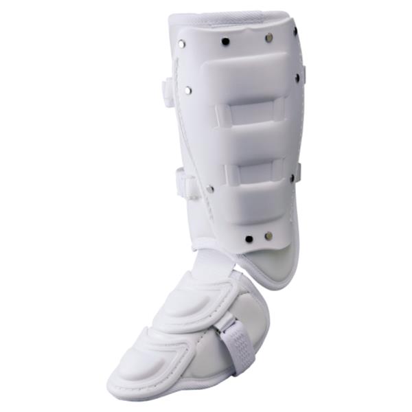 MIZUNO ミズノ フットガード(右足左打者用)[ユニセックス]高校野球ルール対応モデル 野球プロテクター 1DJLG22101(ホワイト) 2023年春夏モデル！！