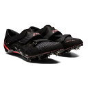 asics アシックス CYBERBLADE 16 短距離陸上スパイク 1093A134-001(BLACK/GUNMETAL) 2023年春夏モデル!!