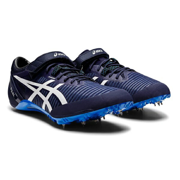 asics アシックス SP BLADE 9 陸上スパイク【対応種目:100m〜400m/ハードル】 1093A137-400 PEACOAT/WHITE 2023年春夏モデル 