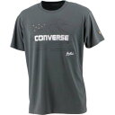 【メール便対応】CONVERSE コンバース 3S GSプリントTシャツ バスケットボールTシャツ CBG231351-1800(チャコール)