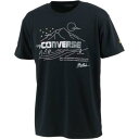 【メール便対応】CONVERSE コンバース 3S GSプリントTシャツ バスケットボールTシャツ CBG231351-1900(ブラック)