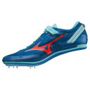 【店舗在庫・即出荷】MIZUNO ミズノ エックスブラストNEO2(ユニセックス) 陸上スパイク U1GA230601(ターコイズ×コーラル×ブルー) 2023...