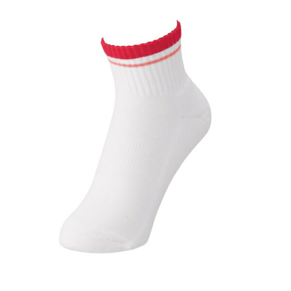 【メール便対応】YONEX ヨネックス ウィメンズアンクルソックス レディーステニスソックス・バドミントンソックス 29197-496(サンセットレッド)