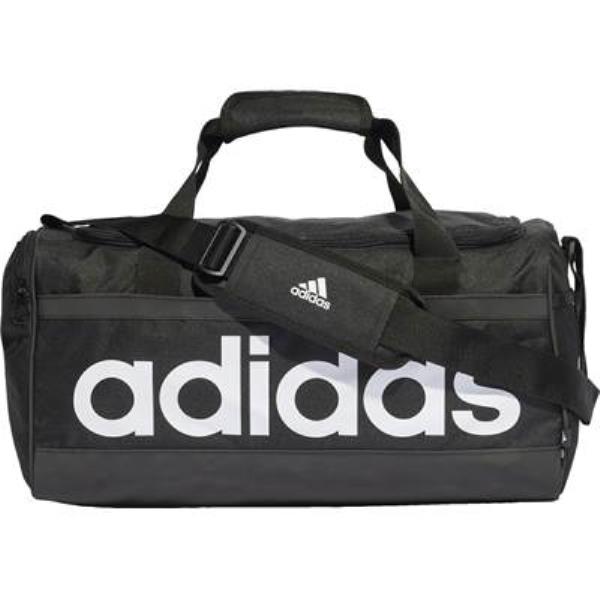 adidas アディダス リニア ダッフルバッグ M スポーツバッグ・ボストンバッグ EAW86-HT4743(ブラック/ホワイト) 2023年秋冬モデル！！