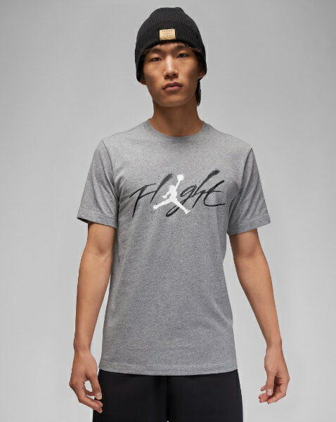 【メール便対応】ジョーダン グラフィック Tシャツ バスケットボールTシャツ FB7466-091(カーボンヘザー/ブラック/ホワイト) 23AWモデル!!