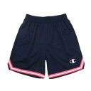 【メール便対応】Champion チャンピオン ウィメンズ ショーツ レディースバスケットボールパンツ CWYB514-370(ネイビー) 2023年秋冬モデル...
