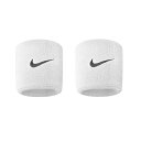 【メール便対応】NIKE ナイキ スウッシュ リストバンド(2個セット) バスケットアクセサリー・リストバンド BN2095-101(ホワイト/ブラック)