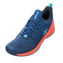 YONEX ヨネックス パワークッションソニケージ3ワイドGC テニスシューズ(クレー・砂入り人工芝コート用) SHTS3WGC-566(ディープブルー) 20...