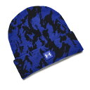アンダーアーマー UAハーフタイム ノベルティ カフビーニー スポーツキャップ・ニットキャップ 1379984-400(TeamRoyal/White) 2023年モデル!!(4)