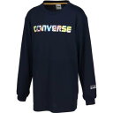 【メール便対応】CONVERSE コンバース JRプリントロングスリーブシャツ ジュニアバスケットボールシャツ CB432356L-2900(ネイビー)