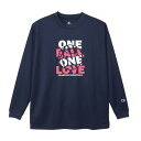 【メール便対応】Champion チャンピオン ウィメンズ ロングスリーブTシャツ レディースバスケットボールシャツ CWYB410-370(ネイビー) 2023年秋冬モデル！！