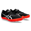 asics アシックス HIGH JUMP PRO 3 (R) 陸上スパイク・走り高跳び(右足踏み切り)用スパイク 1093A213-001(ブラック/ピュアシ...