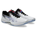 asics アシックス V-SWIFT FF 4 EXTRA WIDE バレーボールシューズ 1053A067-100(White/Pure Silver) 2...