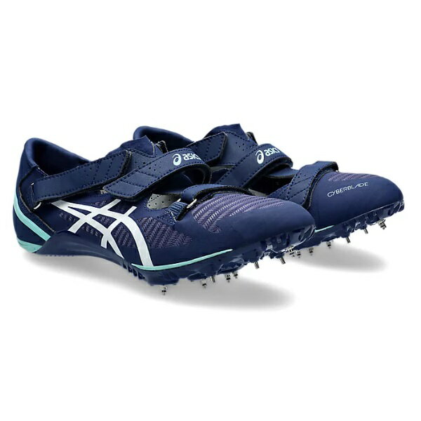 asics アシックス CYBERBLADE 16 (サイバーブレード 16) 陸上スパイク 1093A134-401(Blue Expanse/White) 2024年モデル！！