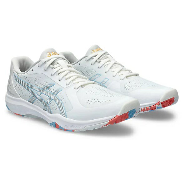 asics アシックス DYNAFEATHER 卓球シューズ 1073A064-100(White/Pure Silver) 2024年モデル！！