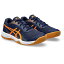 asics å UPCOURT 5 GSʥå ˥Х졼ܡ륷塼 1074A039-404(Peacoat/Shocking Orange) 2024ǯǥ롪