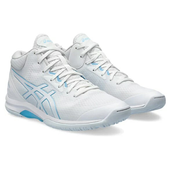 asics アシックス LADY GELFAIRY 9 レディースバスケットボールシューズ 1062A007-100(White/Arctic Sky) 2024年モデル！！