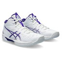 asics アシックス GELHOOP V16 バスケットボールシューズ 1063A078-102(White/Gentry Purple) 2024年モデル！！