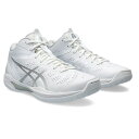 シューズ asics アシックス GELHOOP V16 EXTRA WIDE バスケットボールシューズ 1063A080-100(White/Pure Silver) 2024年モデル！！