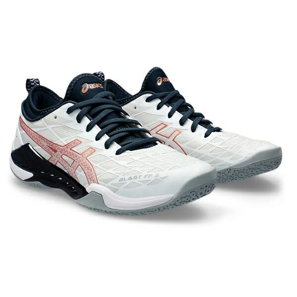 asics アシックス BLAST FF 3 ハンドボールシューズ 1073A069-960(White/Pure Bronze)