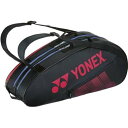 YONEX ヨネックス ラケットバッグ6（リュックツキ） テニスラケットバッグ BAG2332R-052(レッド/ブルー) 2024年新色！！