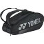 YONEX ヨネックス ラケットバッグ6（テニスラケット6本） テニスラケットバッグ BAG2402R-007(ブラック) 2024年新製品！！