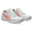 asics アシックス COURT SLIDE 3 CLAY/OC(オムニ・クレー・砂) レディーステニスシューズ 1042A230-102(White/Sun...