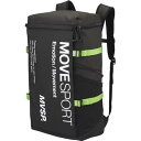 デサント DESCENTE スクエアバッグパック40L スポーツバッグ・デイバッグ DMAXJA40-BKWH(ブラック/ホワイト)