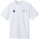 【メール便対応】デサント DESCENTE バックロゴ ショートスリーブシャツ 半袖Tシャツ DMMXJA54-WH(ホワイト)(4)