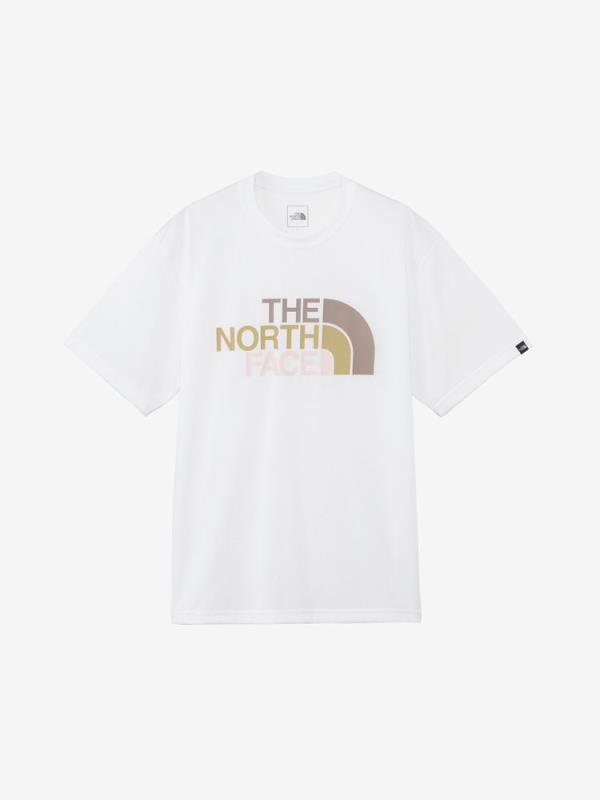 THE NORTH FACE ノースフェイス ショートスリーブカラフルロゴティー（メンズ） 半袖Tシャツ NT32449-W(ホワイト)