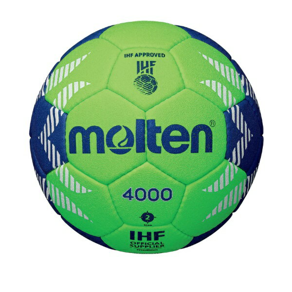 モルテン molten ハンドボール A4000(2号球) ハンドボール2号 H2A4000-GB(グリーン×ブルー)