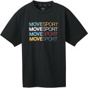 【メール便対応】デサント DESCENTE マルチカラー ショートスリーブシャツ 半袖Tシャツ DMMXJA64-BK(ブラック) 2024年モデル!!