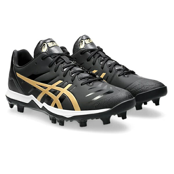 asics アシックス GOLDSTAGE FANG 野球ポイントスパイク 1121A067-001(Black/Rich Gold) 2024年モデル！！