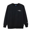 Champion チャンピオン クルーネックスウェットシャツ バスケットボールウォームアップウェア C3AB015-090(ブラック) 2024年秋冬新作!!