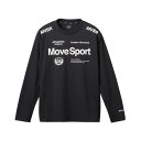 【メール便対応】デサント DESCENTE オーセンティックロゴ 長袖シャツ 長袖シャツ ST4FLT00M-BK00(ブラック)