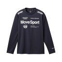 【メール便対応】デサント DESCENTE オーセンティックロゴ 長袖シャツ 長袖シャツ ST4FLT00M-NV00(ネイビー)