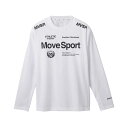 【メール便対応】デサント DESCENTE オーセンティックロゴ 長袖シャツ 長袖シャツ ST4FLT00M-WH00(ホワイト)