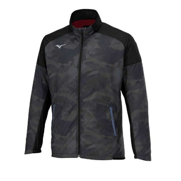 MIZUNO ミズノ 【発熱素材】ブレスサーモウォーマージャケット[メンズ] ウインドブレーカーシャツ 32MEB541-09(ブラック) 2024秋冬モデル！！