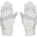 【メール便対応】adidas アディダス バッティンググラブ TOP 1 バッティング手袋 LBG203-1100(ホワイト)