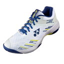 YONEX ヨネックス パワークッションカスケードアクセル バドミントンシューズ SHBCA1-100(ホワイト/ネイビー) 2024年12月新発売!!